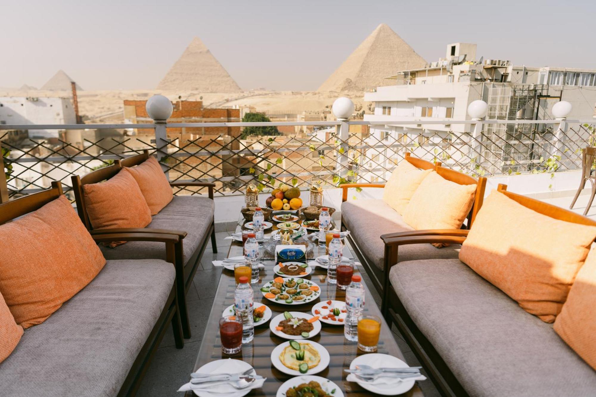 Jimmy Pyramids Hotel Kafret el-Gabal Extérieur photo