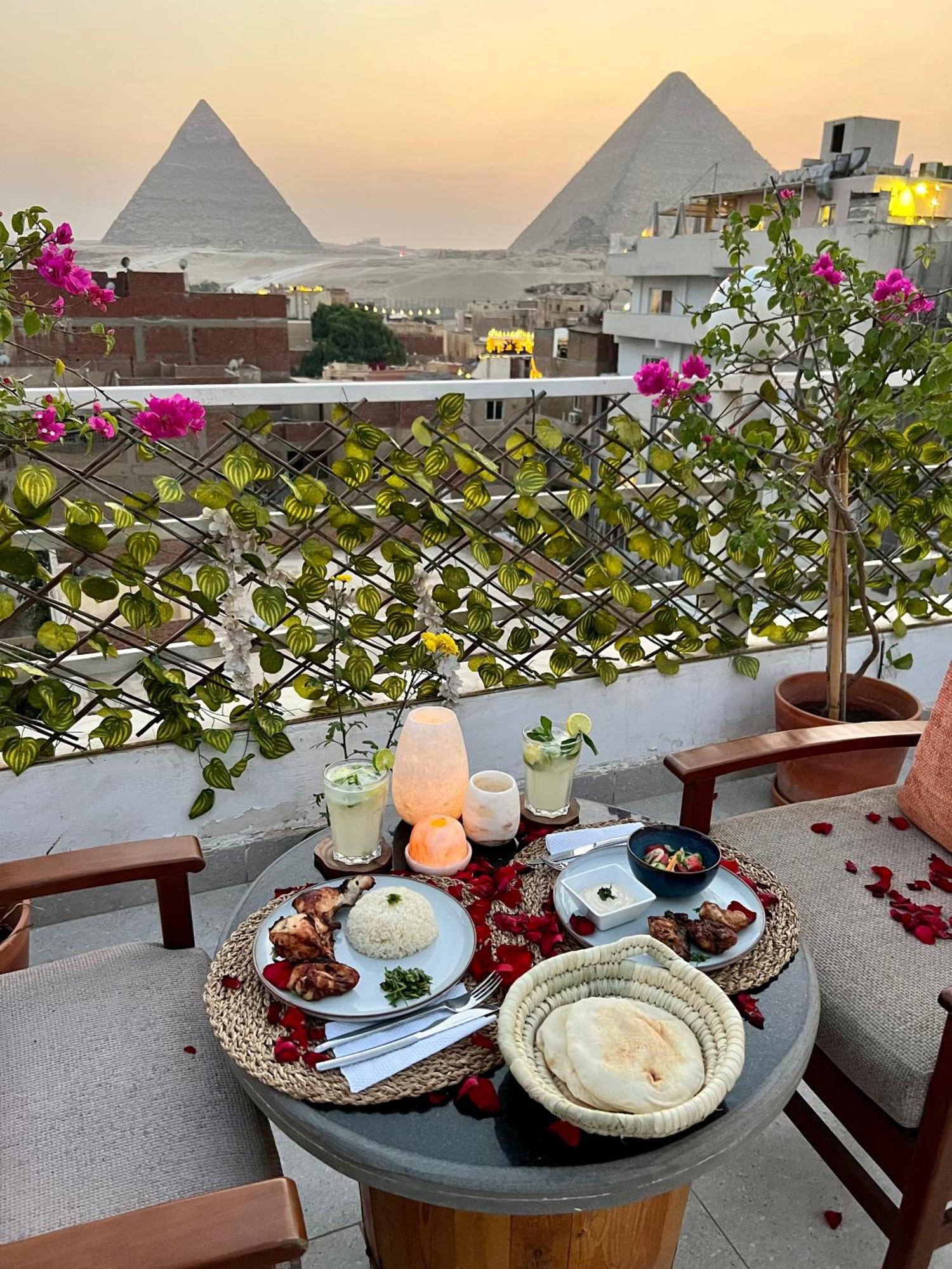 Jimmy Pyramids Hotel Kafret el-Gabal Extérieur photo
