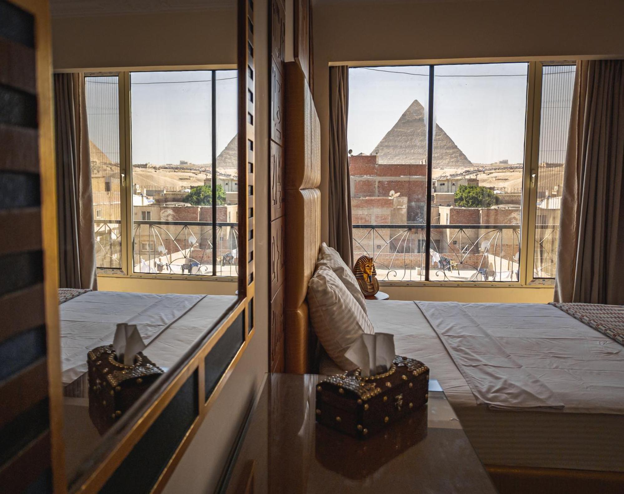 Jimmy Pyramids Hotel Kafret el-Gabal Extérieur photo