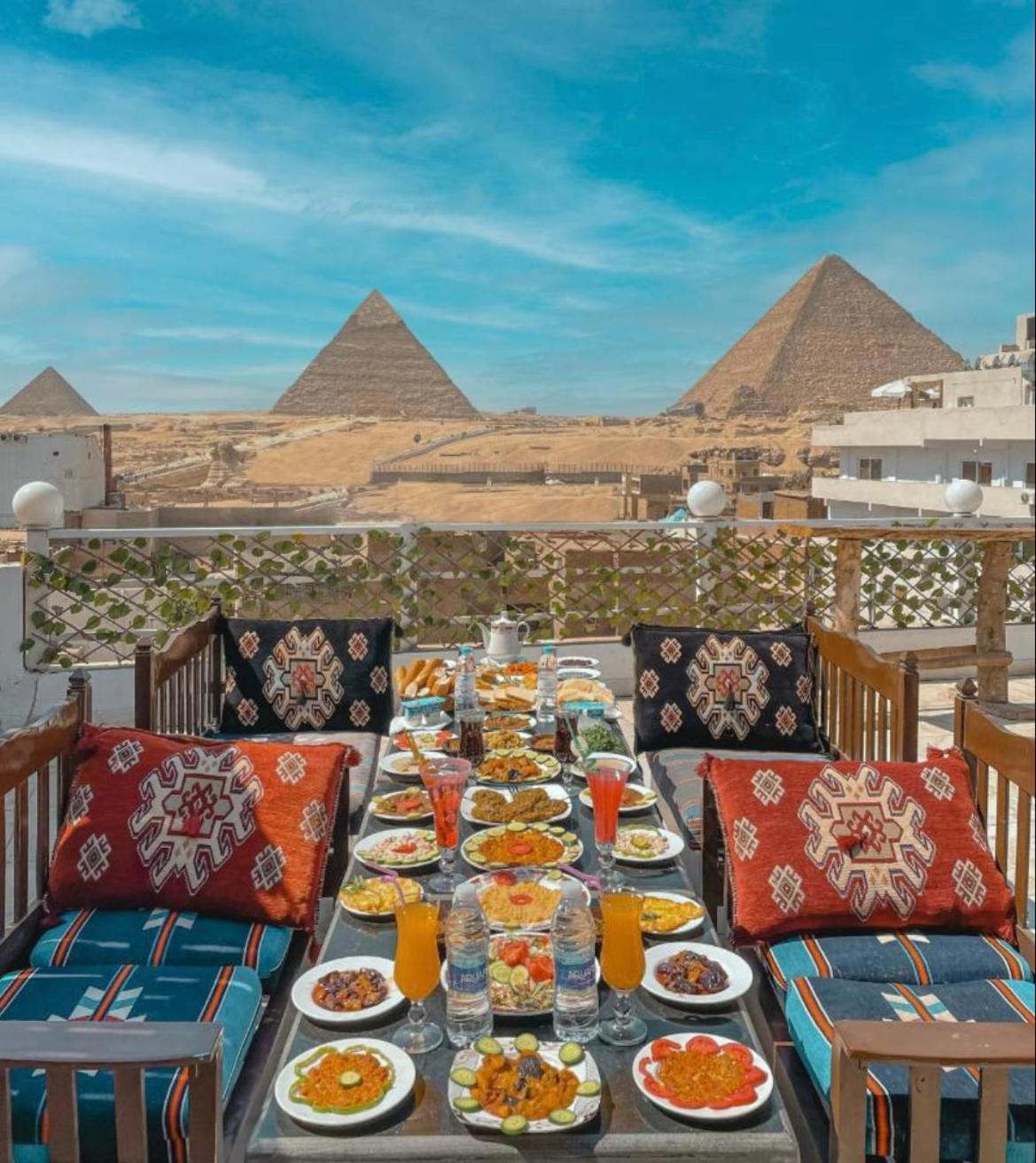 Jimmy Pyramids Hotel Kafret el-Gabal Extérieur photo
